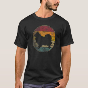 Camiseta Volpino Italiano Cachorro Gif Estilo Retro Vintage