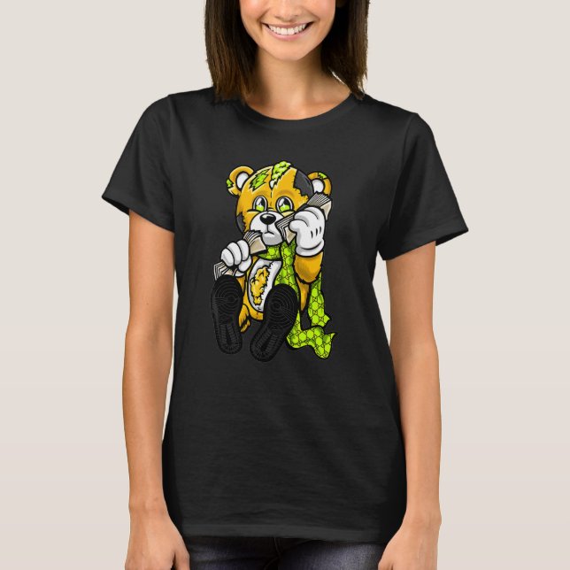 Camiseta Volt Ouro 1s Heartbreak Dinheiro 1 Retro High OG V (Frente)