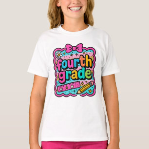 Camiseta Volta à escola no quarto ano