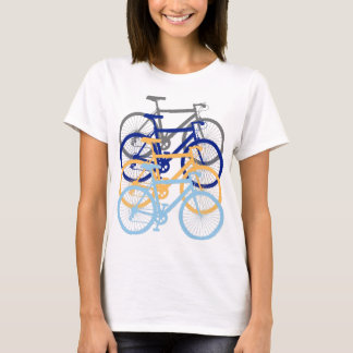 Camiseta Volta à França. Apenas cavalgue. Bicicleta de Corr