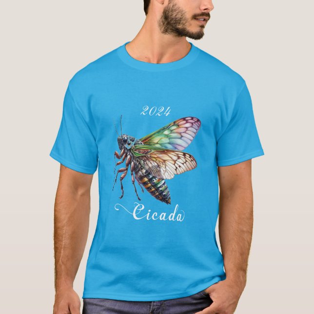 Camiseta Volta à Reunião de Cicada 2024 (Frente)