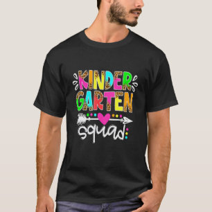 Camiseta Volta às Aulas Primeiro Dia do Esquadrão do Jardim