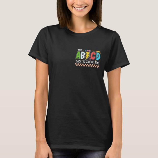 Camiseta Volta às Aulas Tour  (Frente)