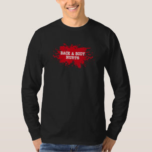 Camiseta Volta e Corpo Dói O Filme Do Gym A Divertir-Se