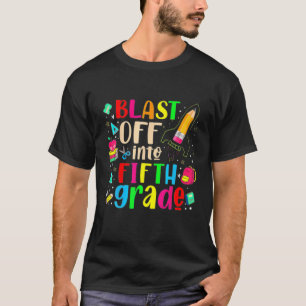 Camiseta Volta Para A 5 Quinto Classe Para A Escola