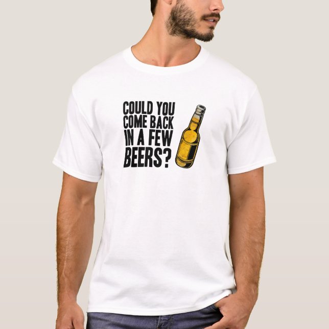Camiseta Voltado em algumas cervejas (Frente)