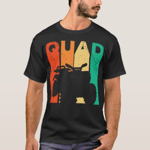 Camiseta Voltagem ATV 4x4 Offroad Biker 961 com quatro retr