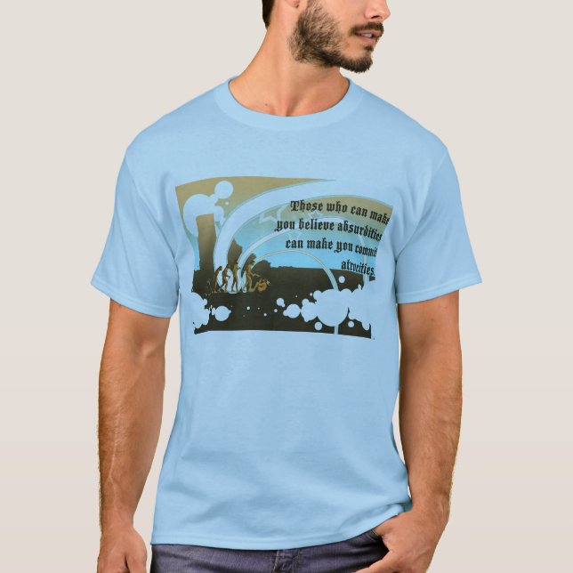 Camiseta Voltaire (Frente)