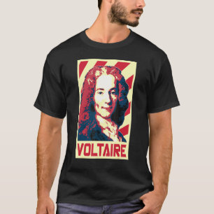 Camiseta Voltaire Retro Poster Propaganda