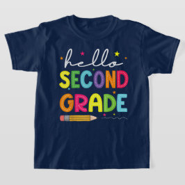 Camiseta Voltamos para a 2ª Série de Volta às Aulas Segunda