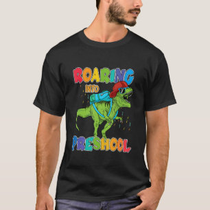 Camiseta Voltando Ao Dinossauro Da Pré-Escola Trex De Volta