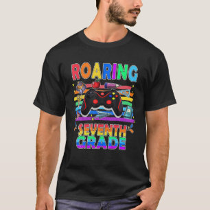 Camiseta Voltando ao Jogo de Vídeo Divertido em Tee do 7º a