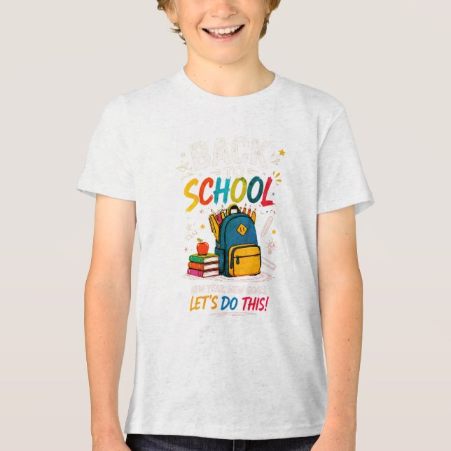 Camiseta Voltando às Aulas (Frente)