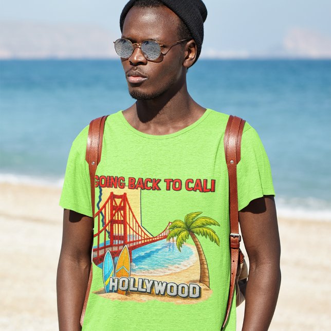 Camiseta Voltando para Cali Masculino (Going Back to Cali)