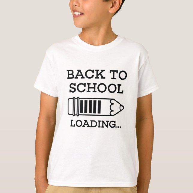 Camiseta Voltar à Carga Escolar (Frente)