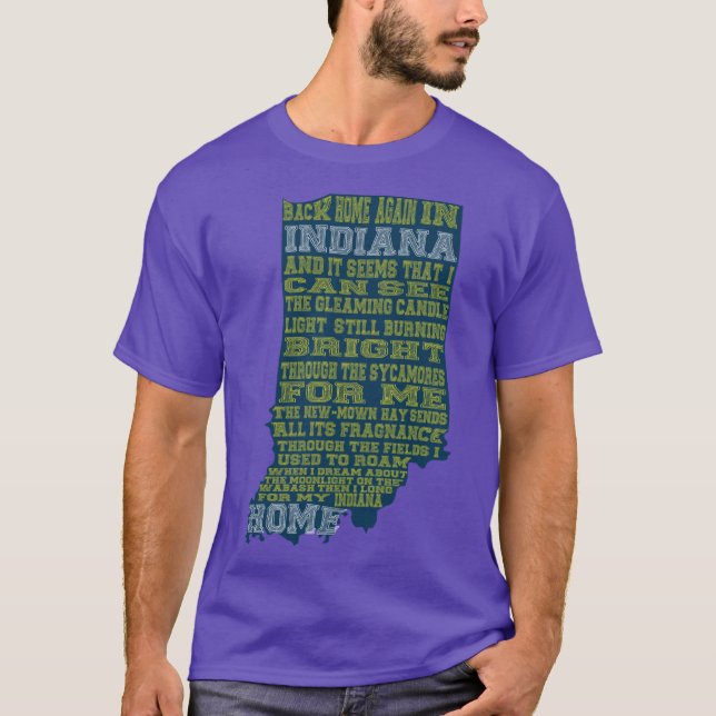 Camiseta Voltar a casa em Indiana (Frente)