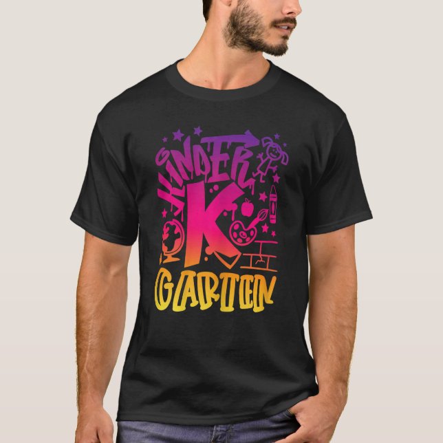 Camiseta Voltar à Equipe de Professores de Jardim de Infânc (Frente)
