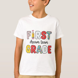 Camiseta Voltar à Equipe de Sonhos do 1º ano da escola