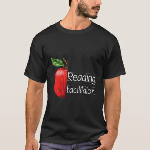 Camiseta Voltar À Escola 1Rua Dia De Leitura Do Facilitador