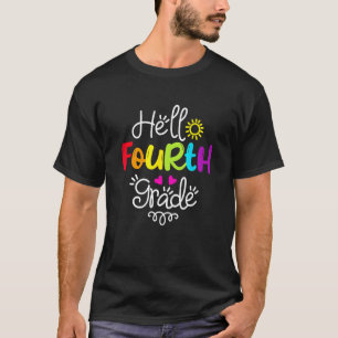 Camiseta Voltar à Escola Alô 4º Grau Equipe T