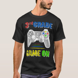 Camiseta Voltar à Escola Jogo de Jogos do 3º Grau K