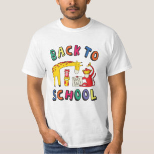 Camiseta Voltar à escola - Mantenha-se seguro