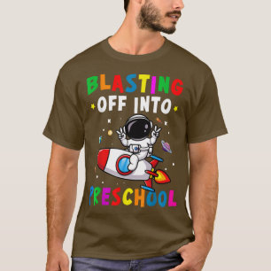 Camiseta Voltar À Pré-Escola Para O Ki