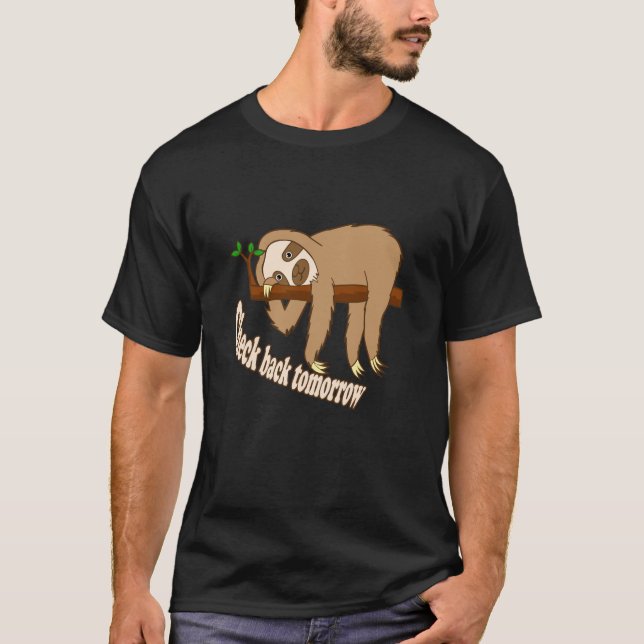 Camiseta Voltar amanhã (Frente)