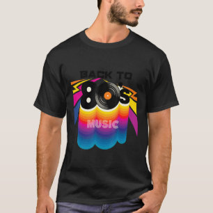 Camiseta Voltar Ao anos 80 Vintage I Love anos 80 Music Gra