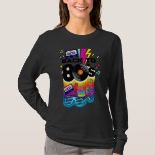 Camiseta Voltar ao anos 80 Vintage Retro I Love anos 80 Gra