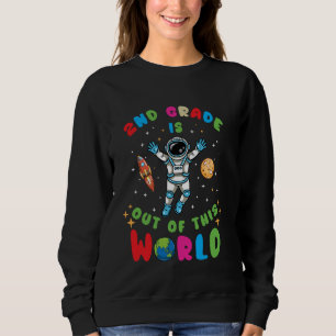 Camiseta Voltar ao Espaço do Astronauta do Grau de segundo