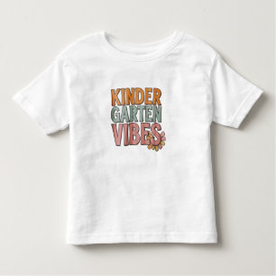 Camiseta Voltar ao jardim de infância pré K 1º ano