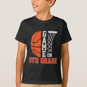 Camiseta Voltar Ao Jogo Da Escola No Grau De 5 Ki