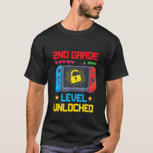 Camiseta Voltar ao Jogo de Vídeo Desbloqueado do Nível do s