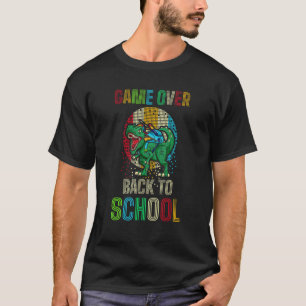 Camiseta Voltar ao Jogo Escolar Sobre Formando De Colégio R