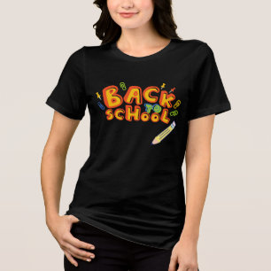 Camiseta Voltar ao modo escolar   Chefe Babe Student Tshirt