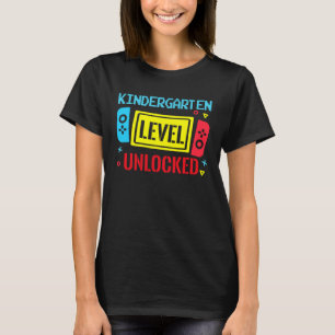 Camiseta Voltar ao Nível do Jardim de Infância Desbloqueado