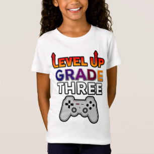 Camiseta Voltar ao Nível Superior Escolar Grau Três