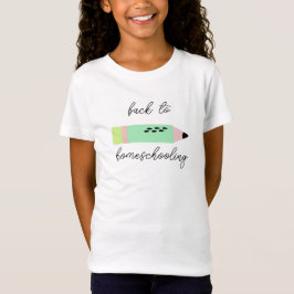Camiseta Voltar ao Primeiro Dia do Ensino Doméstico