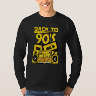 Camiseta Voltar aos anos 90 Vintage Cassette Tape Classic 8
