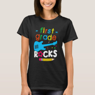 Camiseta Voltar às aulas da 1ª série é incrível! Primeiro d