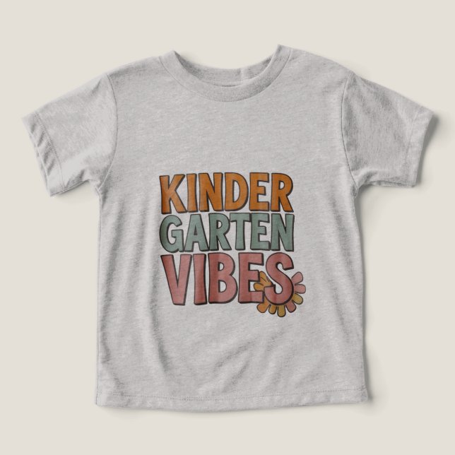 Camiseta Voltar às aulas do jardim de infância Pré K Primei (Design frontal)