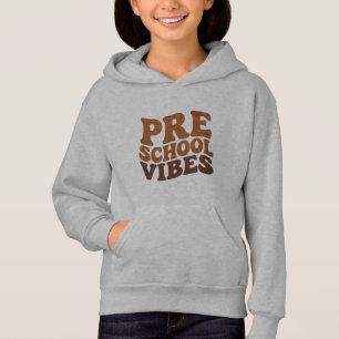 Camiseta Voltar às aulas primeiro dia da pré-escola Groovy