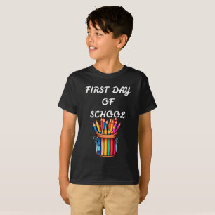 CAMISETA VOLTAR ÀS AULAS PRIMEIRO DIA DE AULA