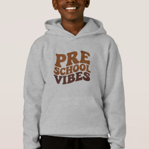 Camiseta Voltar às aulas primeiro dia do pré-escolar Groovy