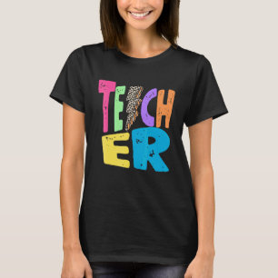 Camiseta Voltar às Aulas Professor Leopardo Trovão Motivaci