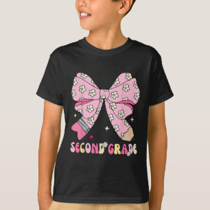 Camiseta Voltar às Coisas de Escola da Segunda 2ª Série Inf
