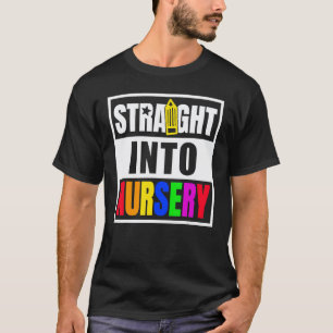 Camiseta Voltar às Crianças Meninos e Meninas Primeiro Dia
