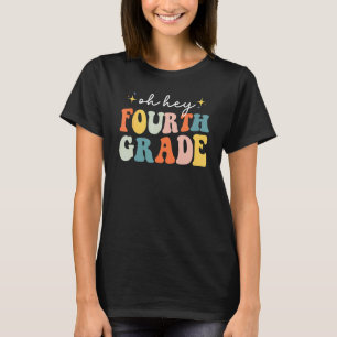 Camiseta Voltar às Escolas Alunos Professor Oh Hey 4º Quart