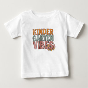 Camiseta Voltar às Escolas de Maternal Pré K Primeira Série